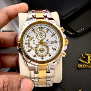 Casio EFV-610E Premium Chronograph Men’s Watch – Stainless Steel, Waterproof 100M, Multi-Dial Sports Luxury Wristwatch