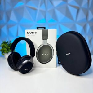 Sony WH‑XM65 Wireless Over‑Ear Headphones with Heavy Bass, Google Assistant & Carry Case