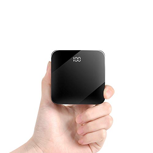 10000 mAh Power Bank (Black, Lithium-ion)