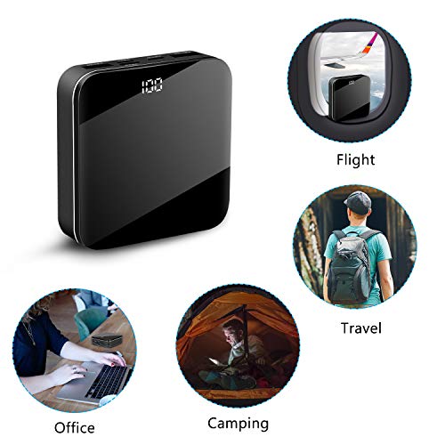 10000 mAh Power Bank (Black, Lithium-ion) - Image 5